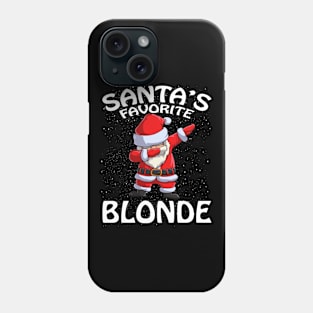 Santas Favorite Blonde Christmas Phone Case