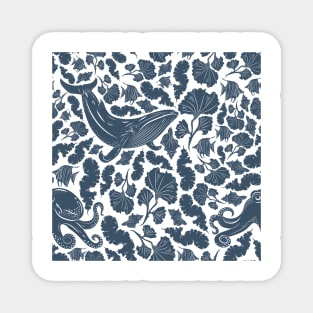 Underwater Animal Kingdom Pattern- Seaweed Magnet