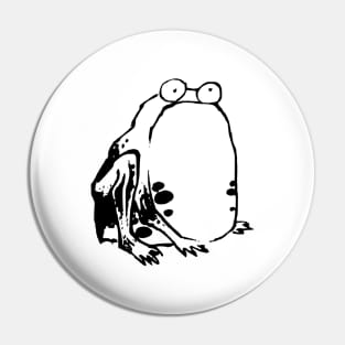 the greatest frog Pin