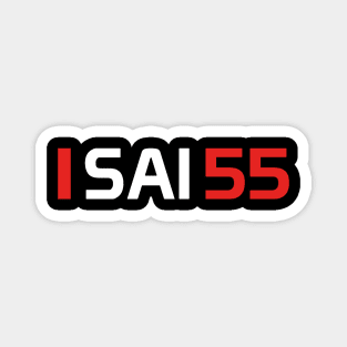 SAI 55 Design - White Text. Magnet