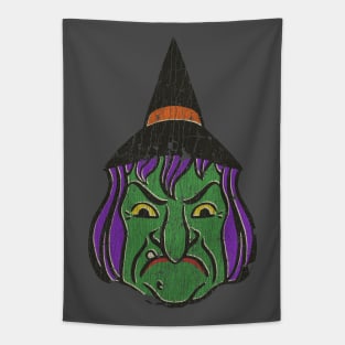 1950s Halloween Witch Tapestry