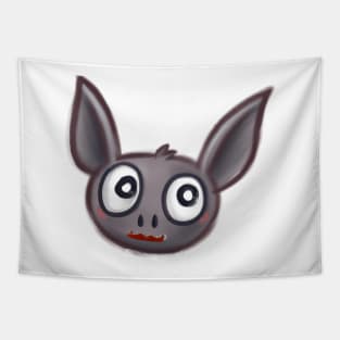 Cute Bat Drawing Tapestry