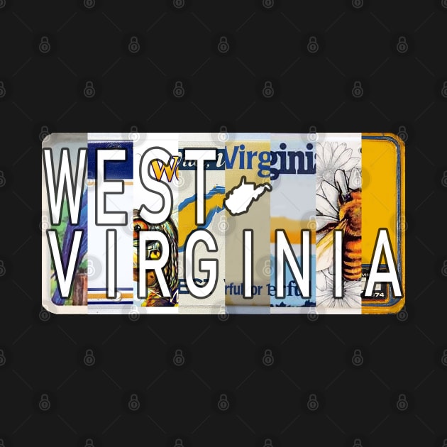 West Virginia License Plates by stermitkermit