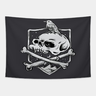 skull Tapestry