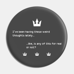 Weird Thoughts Pin