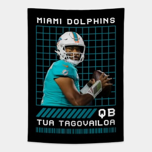 TUA TAGOVAILOA - QB - MIAMI DOLPHINS Tapestry