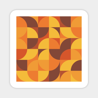 Modern Geometric (Sunset) Magnet