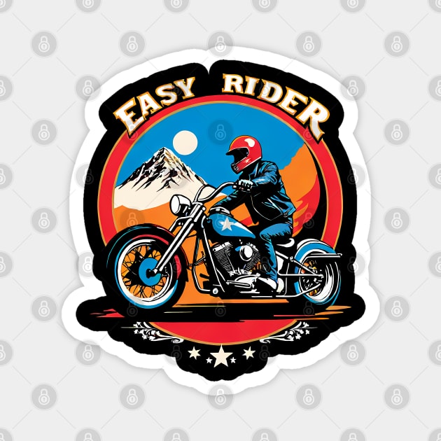 Easy Rider Magnet by TaevasDesign