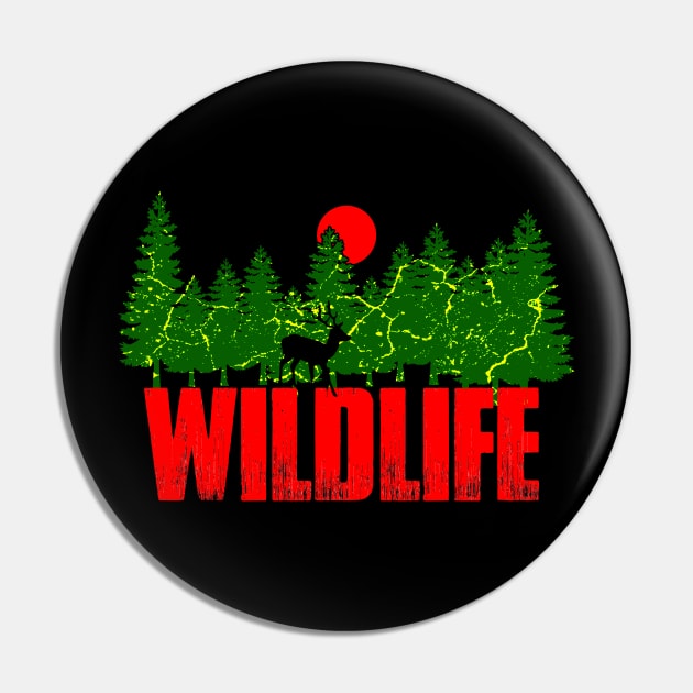 Wildlife Pin by schmomsen