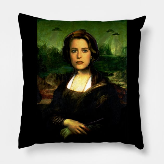 The Dana Scully Pillow by Pixelmania