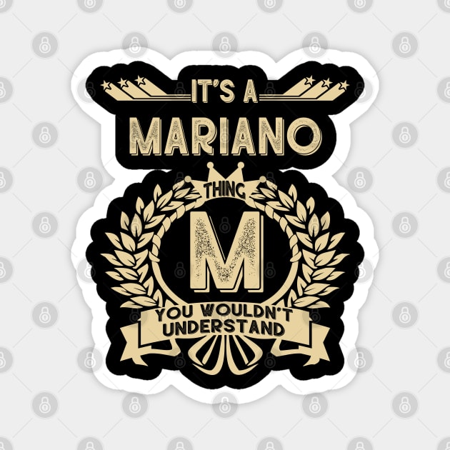 Mariano Magnet by Ban Guns Not Books- Typography fullcolor