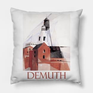 Lancaster by Charles Demuth Pillow