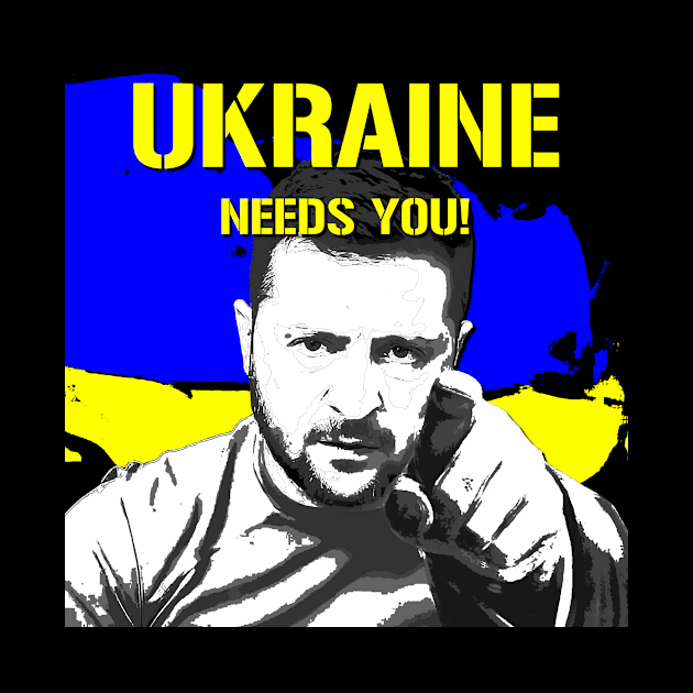 Zelenskyy Needs You! by Ironmatter