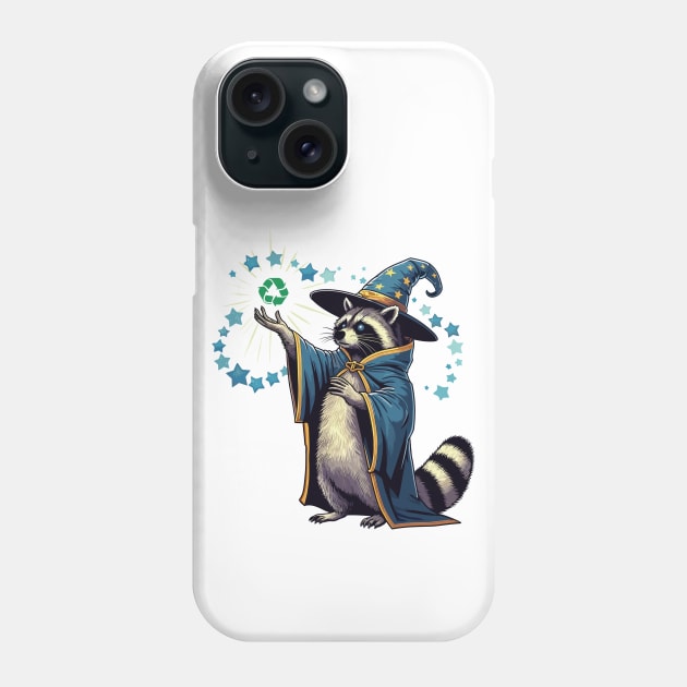 Raccoon Recycling Phone Case by katzura