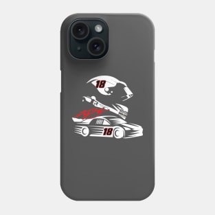 #18 Fan Sign. Helmet Car Phone Case