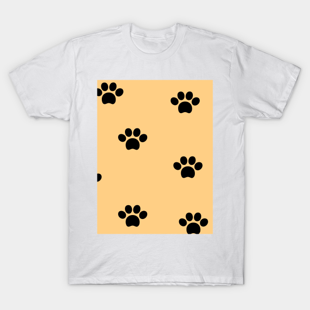 Discover Paw pattern - Dog Paw Print - T-Shirt