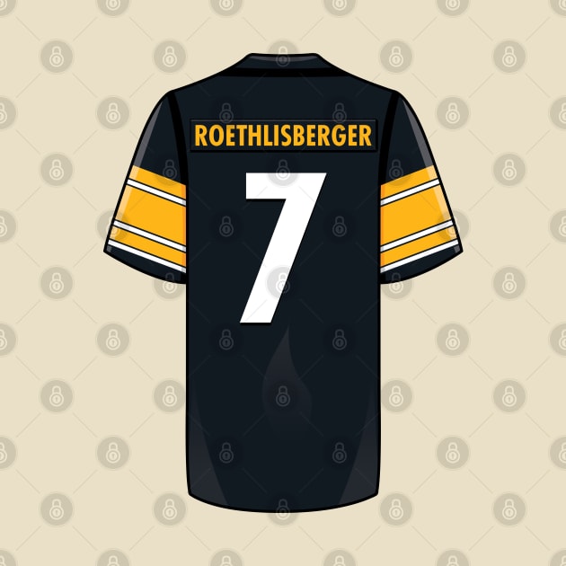 Ben Roethlisberger Jersey by WalkDesigns