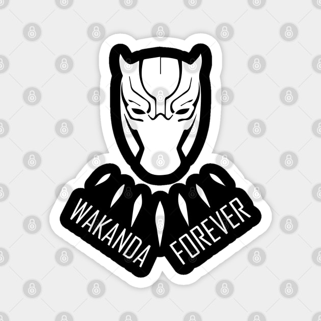 Wakanda Pathner Magnet by Qualityshirt