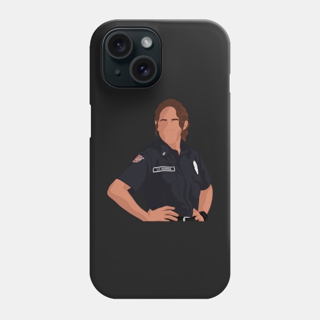 Andy Herrera | Station 19 Phone Case by icantdrawfaces