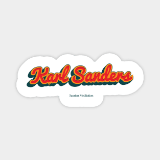 Karl Sanders Magnet