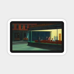 Nighthawks - Edward Hopper Magnet