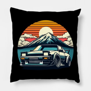 JDM car Japanese Retro Car Racing Drifting Legend Tuning Pillow