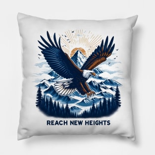 Reach New Heights Pillow