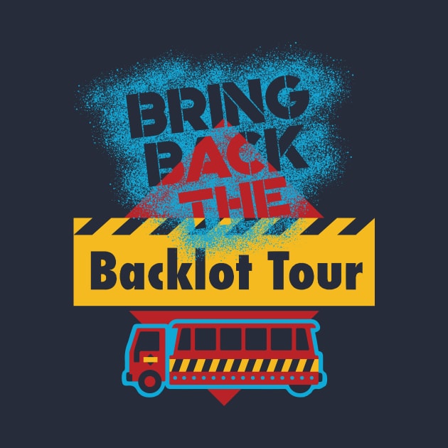 Bring Back the Backlot Tour by Retroland Threads