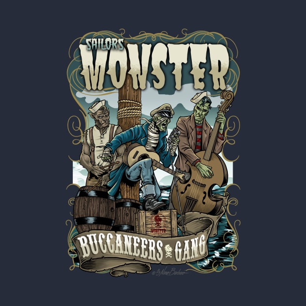 Monster Gang by nanobarbero