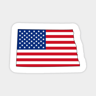 North Dakota USA Magnet