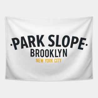 Park Slope Brooklyn NYC Neighborhood Graphic Design Tapestry