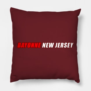Bayonne New Jersey Pillow