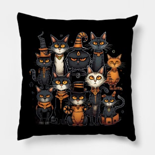 The Halloween Gang Pillow