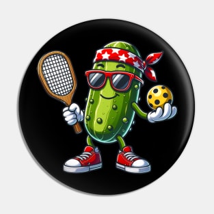 Funny Pickleball Player Paddleball Lover Pin