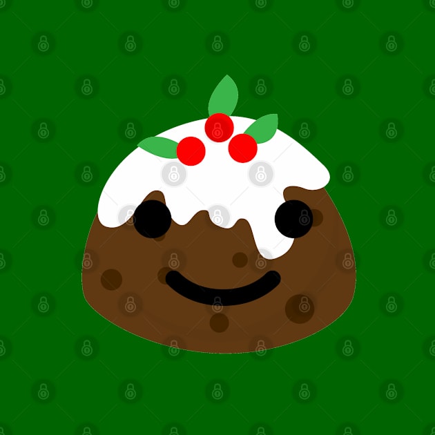 christmas pudding emoji by gossiprag