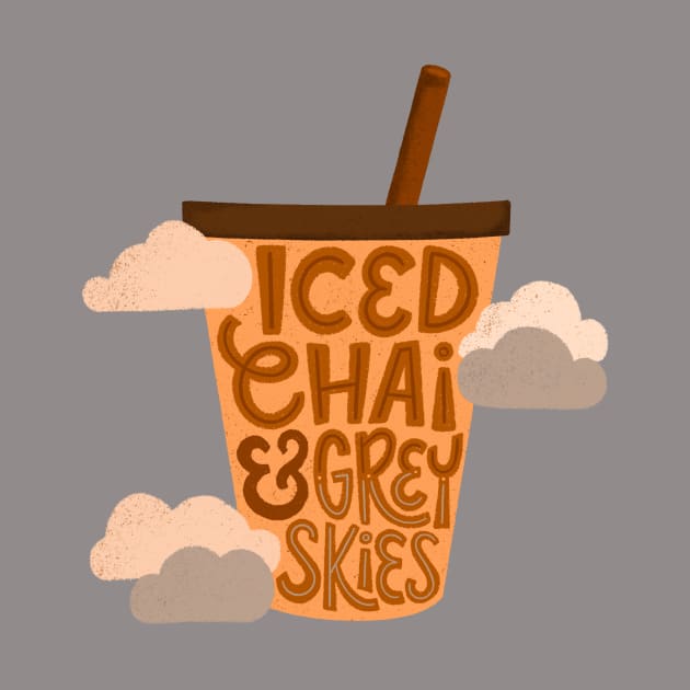 Iced Chai Grey Skies by Made Adventurous