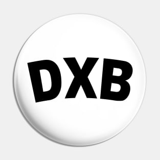 DXB Black Bold Pin