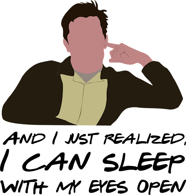 And I just realized I can sleep with my eyes open Kids T-Shirt by calliew1217