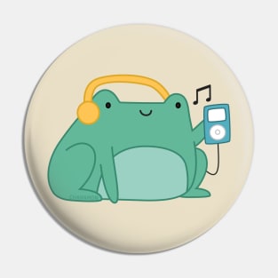 iPod Frog Pin