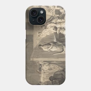 Study for The Lictors Bringing Brutus the Bodies of his Sons by Jacques-Louis David Phone Case