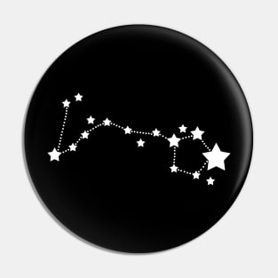 Pisces Stars Zodiac Constellation Pin