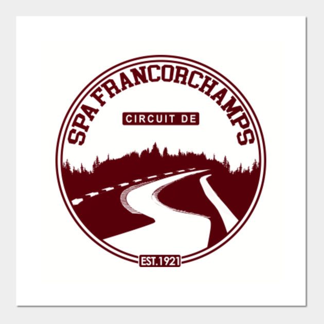 Spa Francorchamps Spa Francorchamps Posters And Art Prints Teepublic Uk