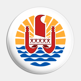 French Polynesia Pin