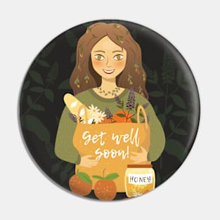 Get well soon! Pin