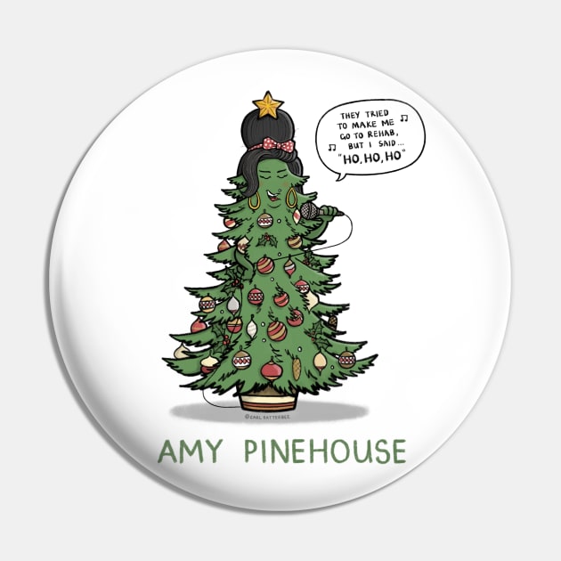 Amy Pinehouse Pin by CarlBatterbee