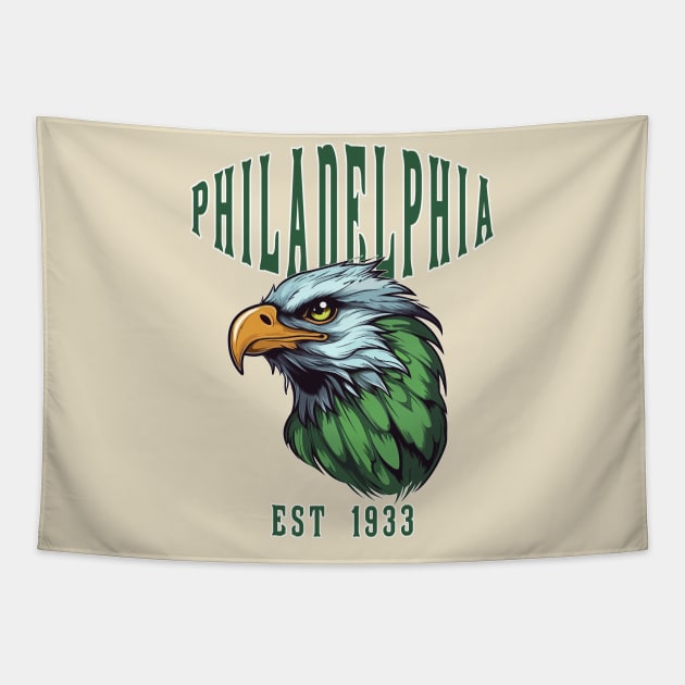 Philadelphia Eagles - Est 1933 Tapestry by lospaber