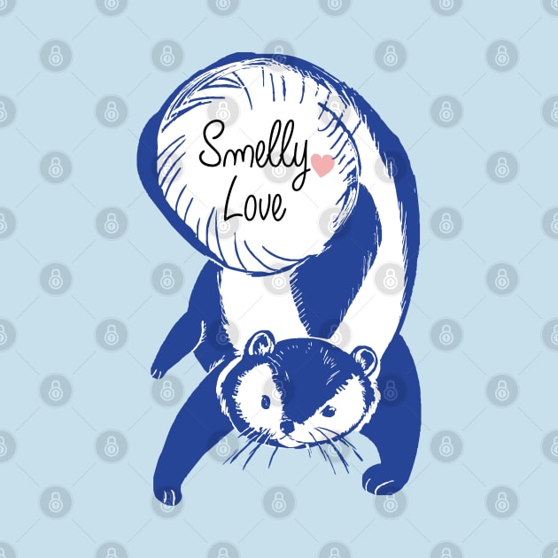 Smelly Love Skunk by belettelepink