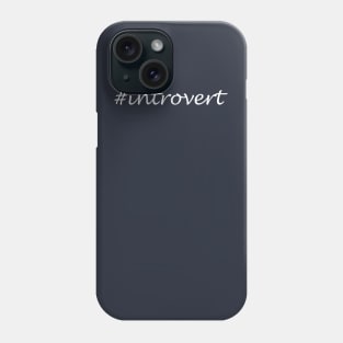 Introvert Word - Hashtag Design Phone Case