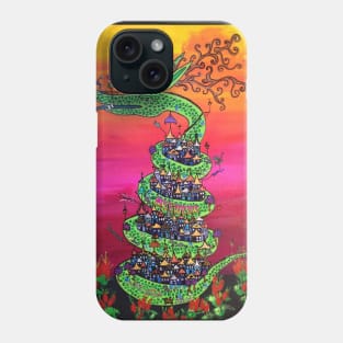 Green Dragon Village Phone Case