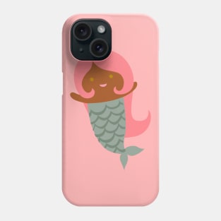 Cute Mermaid {Coral Pink} Phone Case